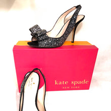 Load image into Gallery viewer, KATE SPADE Glitter Charm Sandals(Pre-loved)
