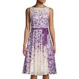Load image into Gallery viewer, GABBY SKYE Floral Lace Fit-&amp;-Flare Dress

