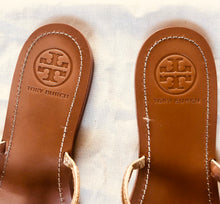 Load image into Gallery viewer, TORY BURCH “T” Logo Thong Sandals (Pre-loved)
